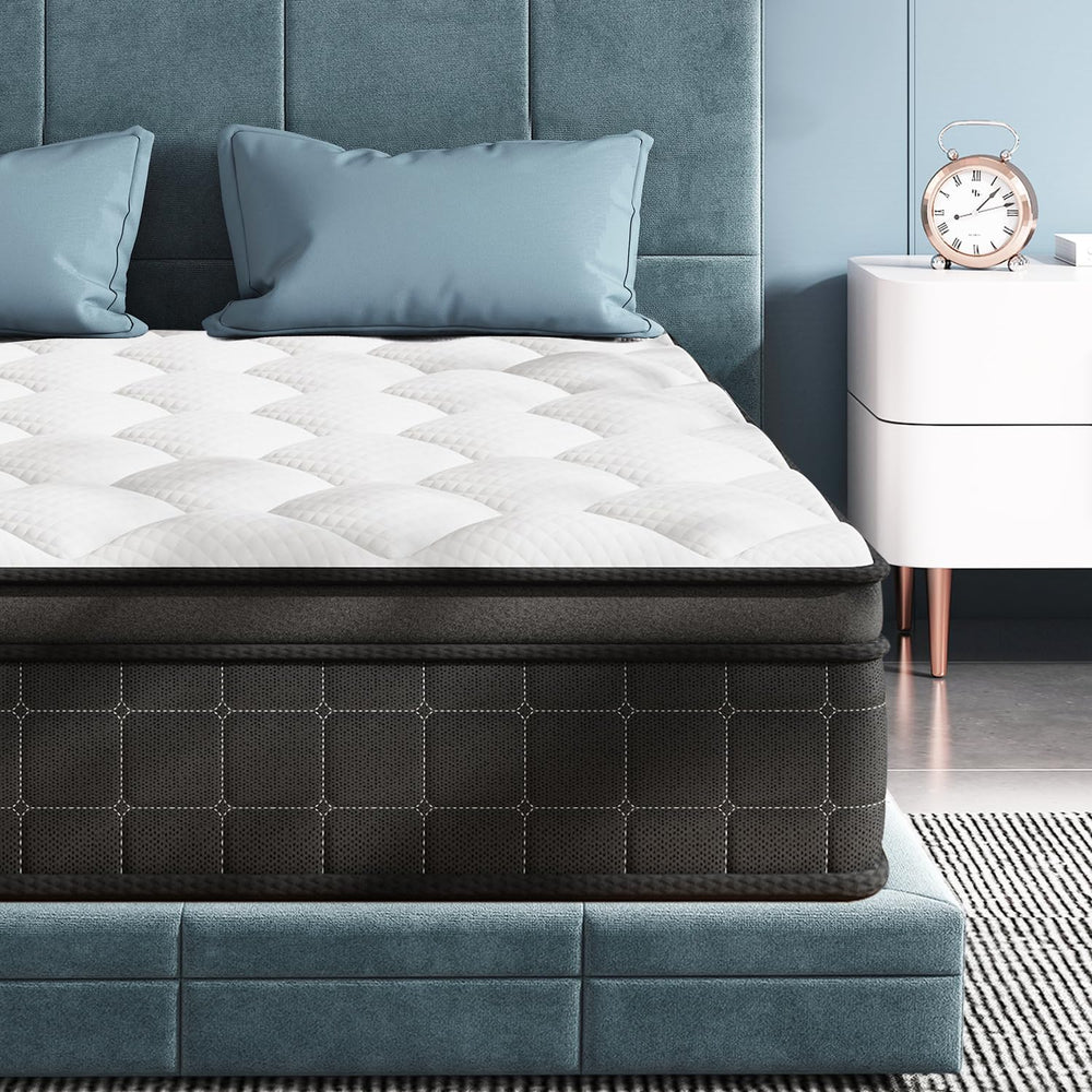 10.6 Inch Mattress Medium Firm Hybrid with Memory