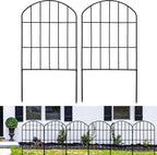 10.8 Feet-Garden Fence 10 Panels 17in H X