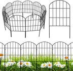 10.8 Feet-Garden Fence 10 Panels 17in H X