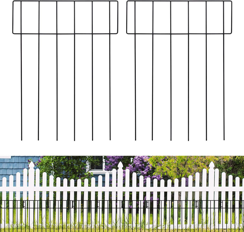 10.8 Feet-Garden Fence 10 Panels 17in H X