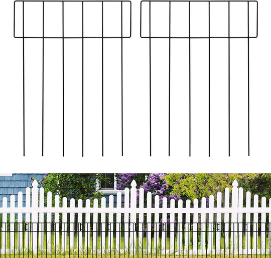 10.8 Feet-Garden Fence 10 Panels 17in H X