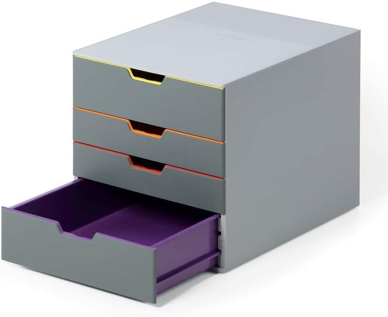 10 Drawer Unit Desktop Set with 10 Colour
