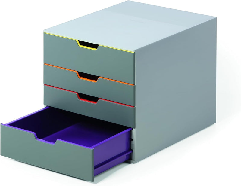 10 Drawer Unit Desktop Set with 10 Colour