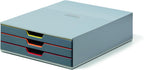 10 Drawer Unit Desktop Set with 10 Colour