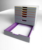 10 Drawer Unit Desktop Set with 10 Colour