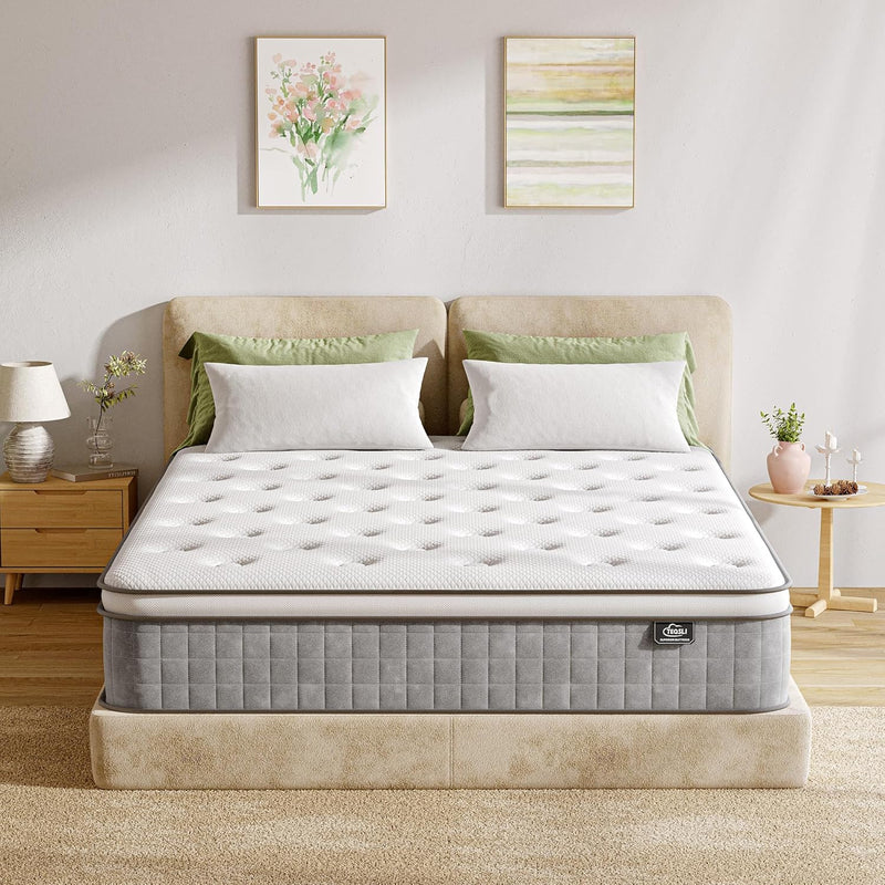 Mattress Medium Firm 7-Zone Support Hybrid