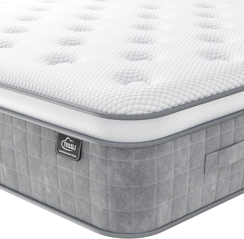 Mattress Medium Firm 7-Zone Support Hybrid