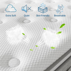 Mattress Medium Firm 7-Zone Support Hybrid