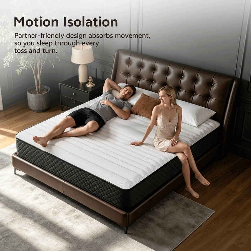 Mattresses 7-Zone Hybrid Bed Memory Foam