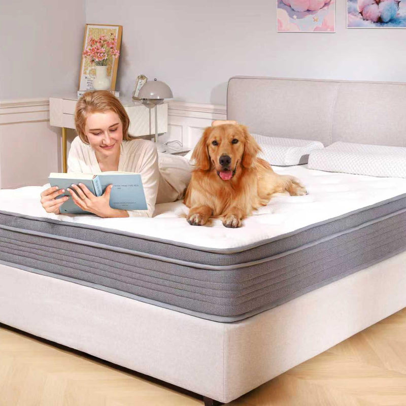 10-Inch Mattress Hybrid Cooling Memory Foam Pocketed Springs