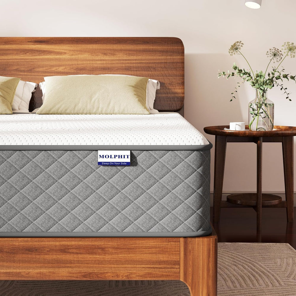10 Inch Mattresses 7-Zone Hybrid Bed Memory Foam