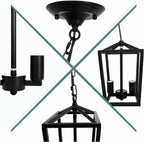 10-Light Wagon Wheel Chandelier Industrial Farmhouse Round Pendant
