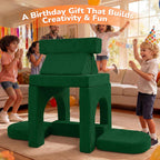 10-Piece Kids Play Sofa Modular Glow Couch Dinosaur
