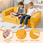 10-Piece Kids Play Sofa Modular Glow Couch Dinosaur