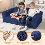 10-Piece Kids Play Sofa Modular Glow Couch Dinosaur