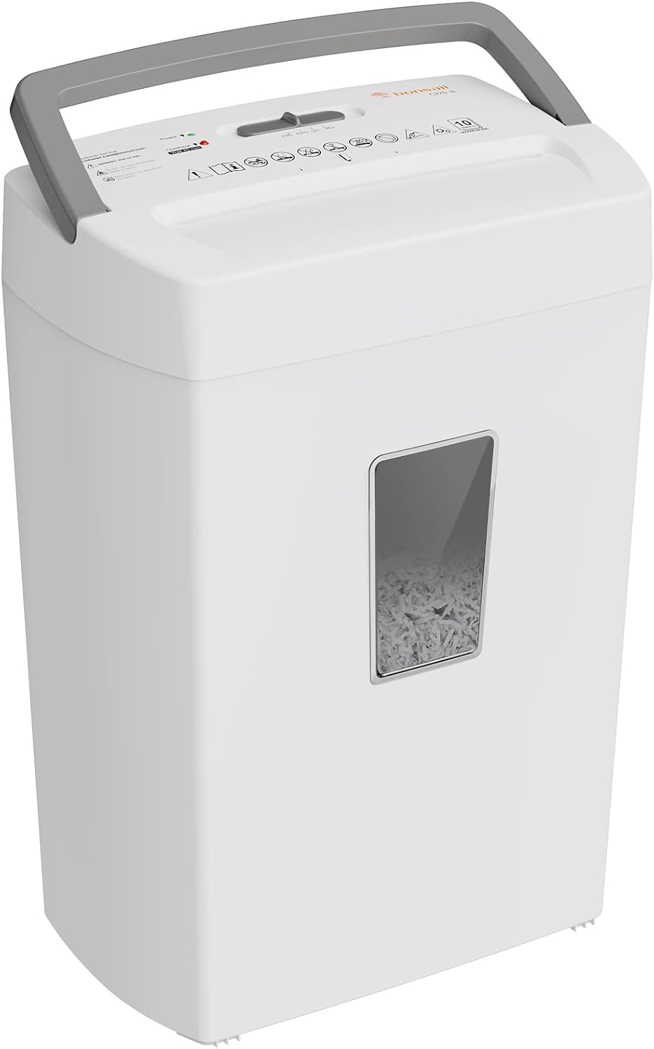 10 Sheet Micro Cut Paper Shredder for Home