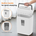 10 Sheet Micro Cut Paper Shredder for Home