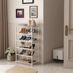 10-Tier Industrial Shoe Rack Organiser for 36-40 Pairs