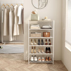 10-Tier Industrial Shoe Rack Organiser for 36-40 Pairs