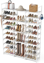 10 Tier Metal Shoe Rack