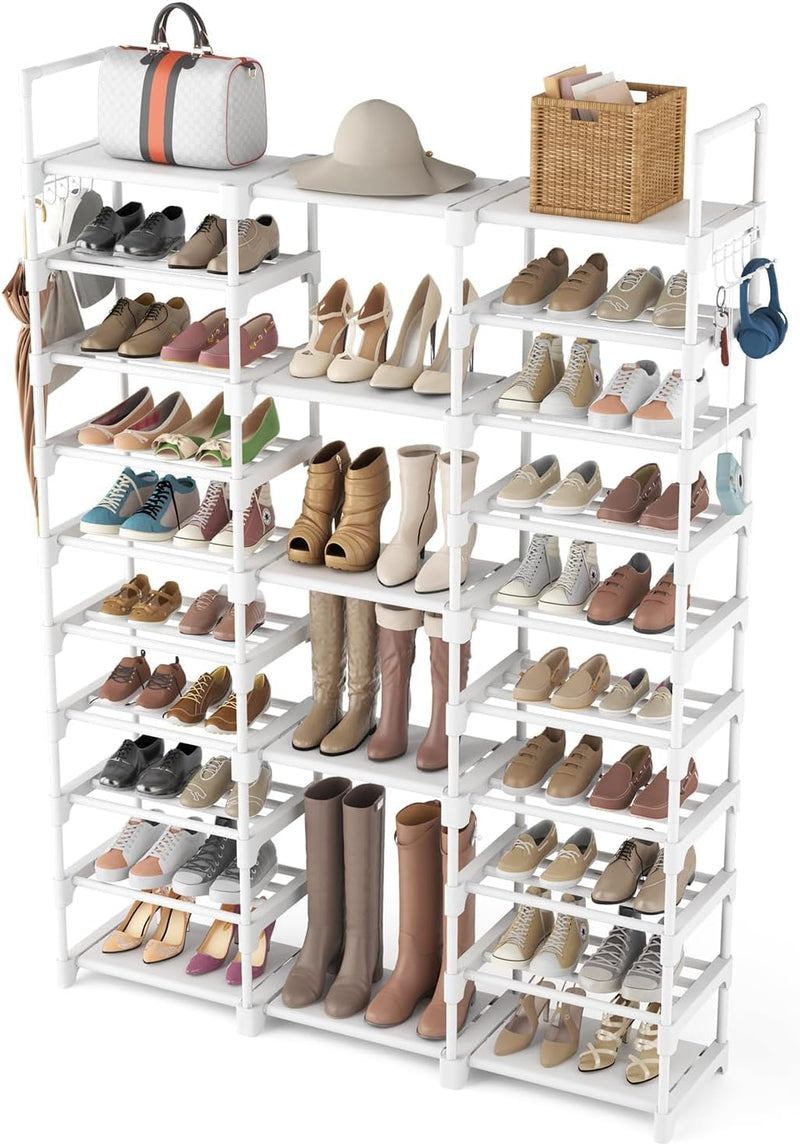 10 Tier Metal Shoe Rack