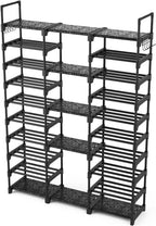 10 Tier Metal Shoe Rack