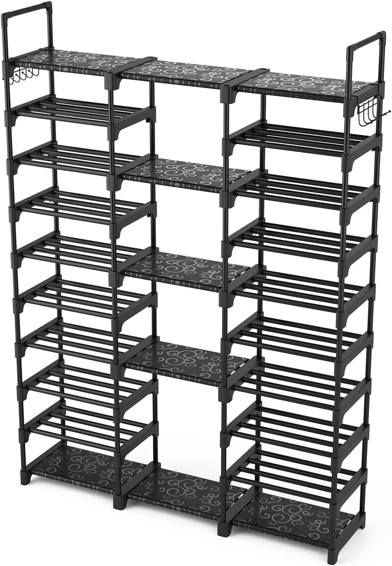 10 Tier Metal Shoe Rack