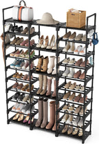 10 Tier Metal Shoe Rack