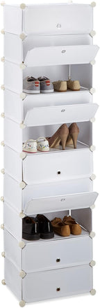 10 Tier Shoe Rack Large Cabinet Stacking Organiser