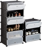 10 Tier Shoe Rack Large Cabinet Stacking Organiser