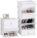 10 Tier Shoe Rack Large Cabinet Stacking Organiser