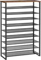 10-Tier Shoe Rack Large Capacity Storage Organiser Unit