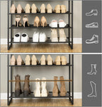 10-Tier Shoe Rack Large Capacity Storage Organiser Unit