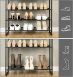 10-Tier Shoe Rack Large Capacity Storage Organiser Unit