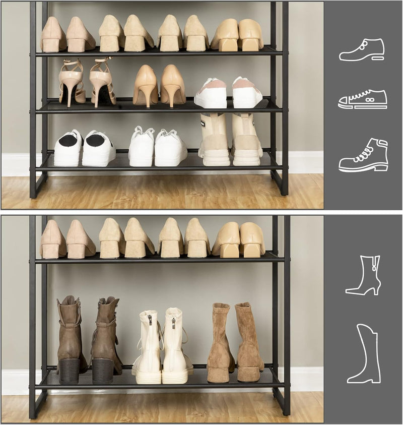10-Tier Shoe Rack Large Capacity Storage Organiser Unit