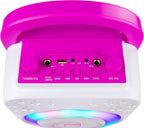 10-Watt Rechargeable Bluetooth Karaoke Machine with Two Mics