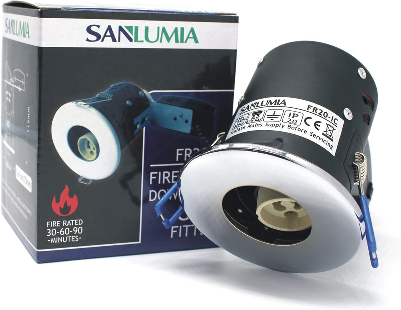 10 X LED Fire Rated Downlight Can Recessed