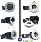10 X LED Fire Rated Downlight Can Recessed