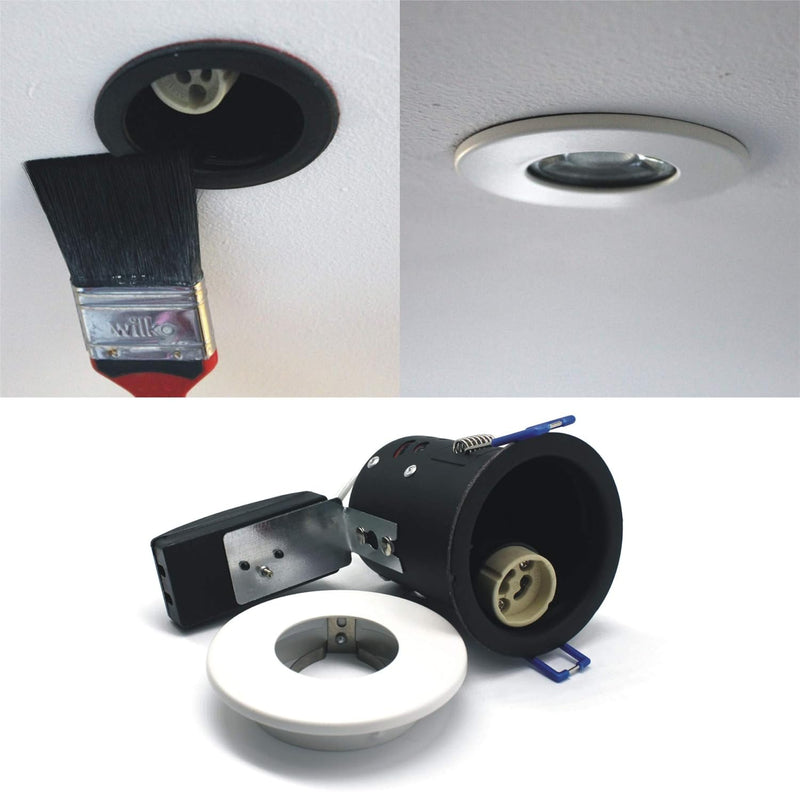 10 X LED Fire Rated Downlight Can Recessed