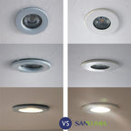 10 X LED Fire Rated Downlight Can Recessed