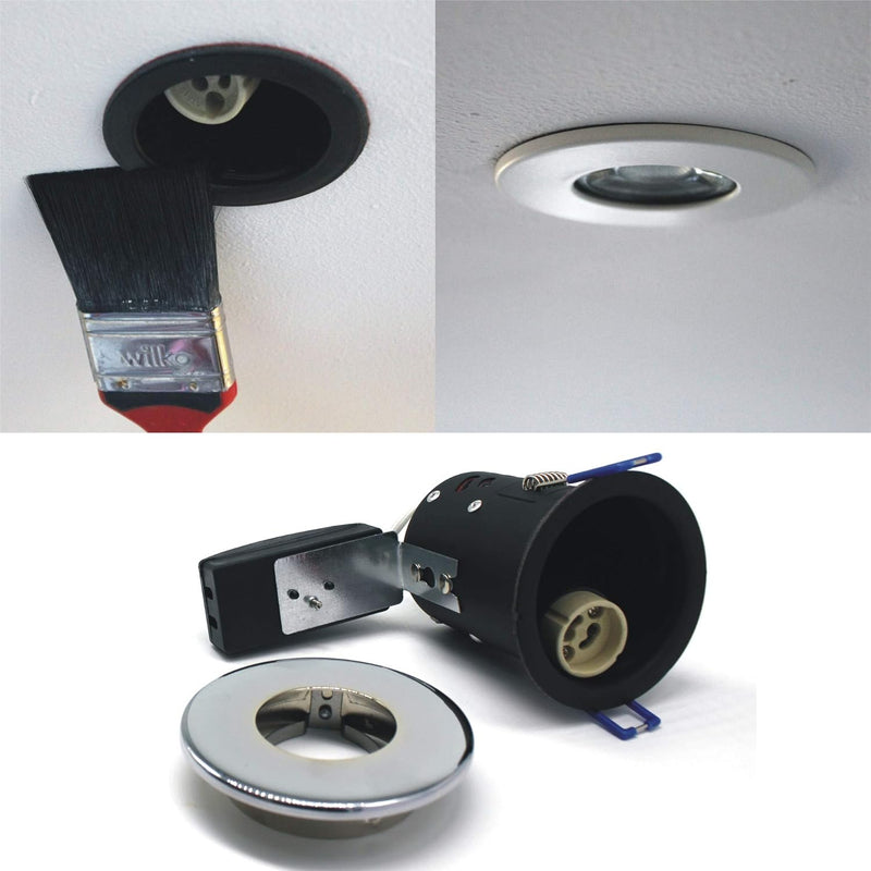 10 X LED Fire Rated Downlight Can Recessed