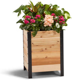 100% Canadian Cedar Wood Elevated Garden Bed