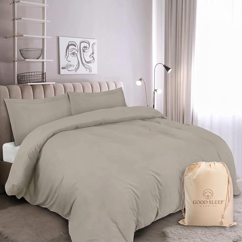 100% Egyptian Cotton Super King Size Duvet Cover