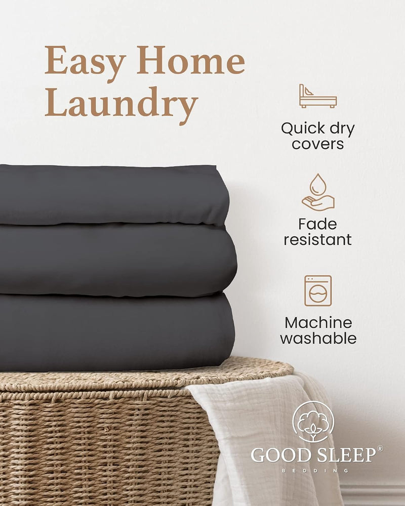 100% Egyptian Cotton Super King Size Duvet Cover