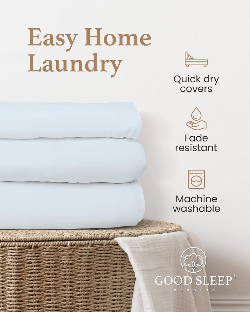 100% Egyptian Cotton Super King Size Duvet Cover