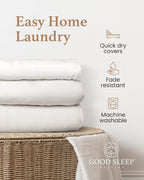 100% Egyptian Cotton Super King Size Duvet Cover