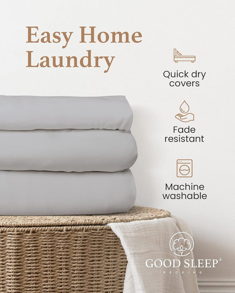 100% Egyptian Cotton Super King Size Duvet Cover