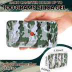 100 Gram Gun Safe Dehumidifier Camouflage Pattern Reusable (30 Pack)