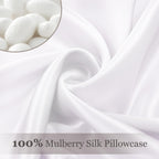 100% Mulberry Silk Pillowcase Pillow Cases for Hair