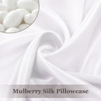 100% Mulberry Silk Pillowcase Pillow Cases for Hair